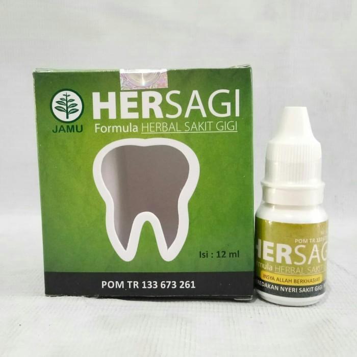 HERSAGI Formula Herbal Sakit Gigi