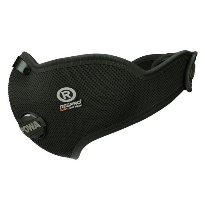 Respro Ultralight Pollution Mask - Black