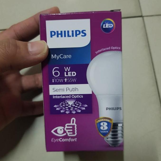 LED Bulb Philips 4000K 6w dan 12w