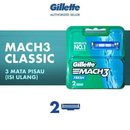GILLETTE Mach3 Classic Refill Isi 2