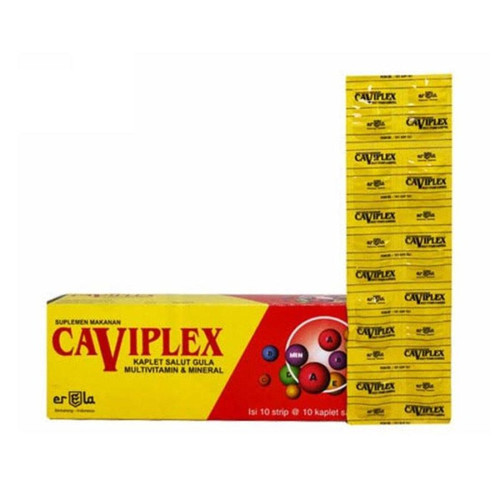 CAVIPLEX MULTIVITAMIN 1 STRIP 10 CAPSUL