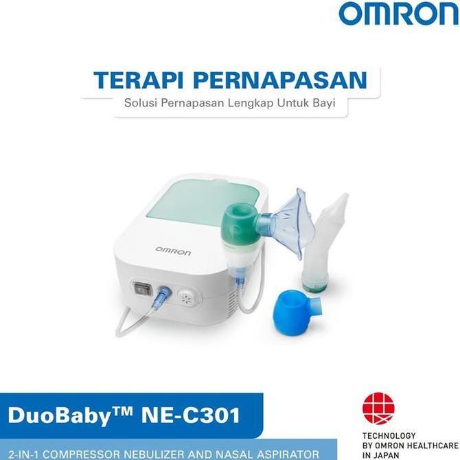 OMRON Compressor Nebulizer DUOBaby NE-C301 Alat Terapi Uap