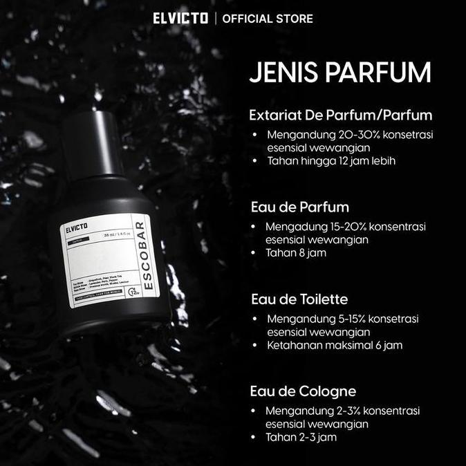Cod,Bisa- Elvicto Escobar Parfum 35Ml