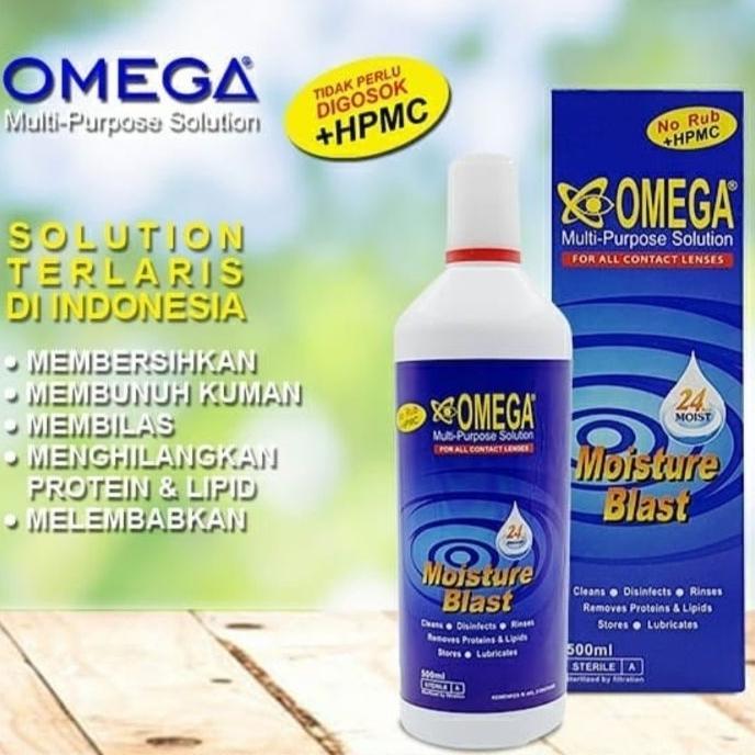 Cairan Softlens Omega Multipurpose 500Ml