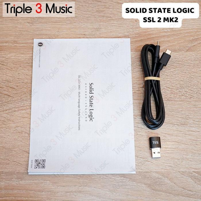 SOLID STATE LOGIC SSL2 SSL 2 2X2 SOUNDCARD AUDIO INTERFACE ORIGINAL ORIGINAL DAN TERPERCAYA