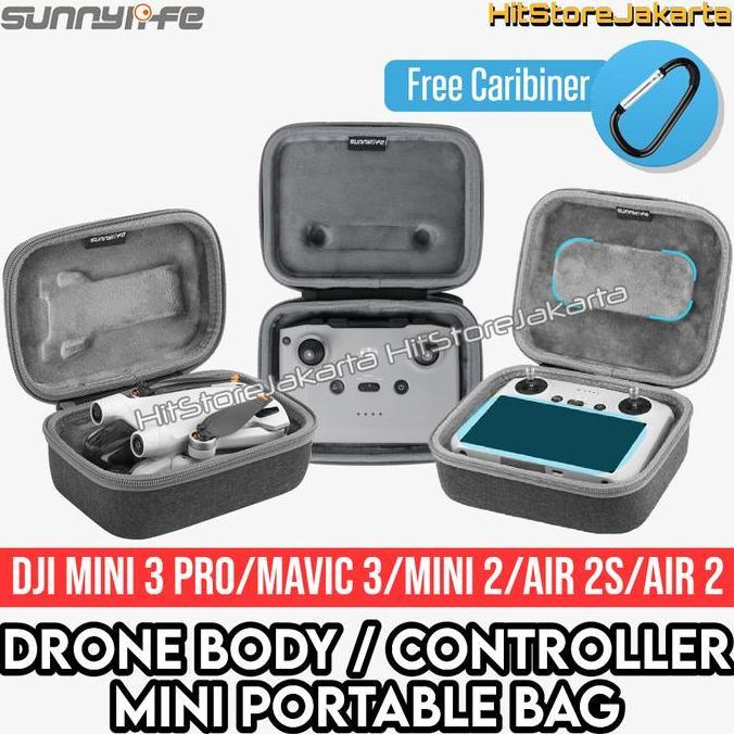 Sunnylife DJI Mini 3 Pro Drone Bag Controller Case Mavic 3 DJI Mini 2