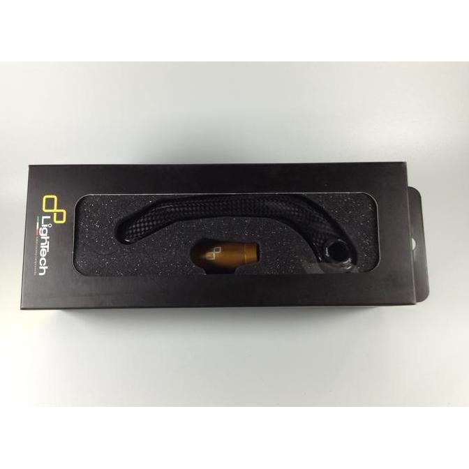 Promo Lightech Carbon Brake Level Guard Gold Cod