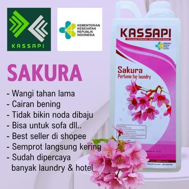 Pewangi / Parfum Laundry Kassapi Sakura