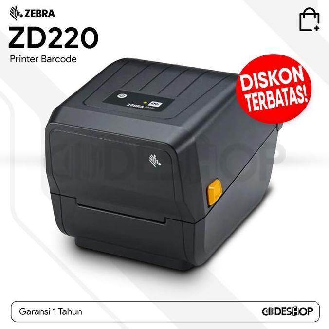PRINTER BARCODE ZEBRA ZD220 - ZD-220 GARANSI RESMI