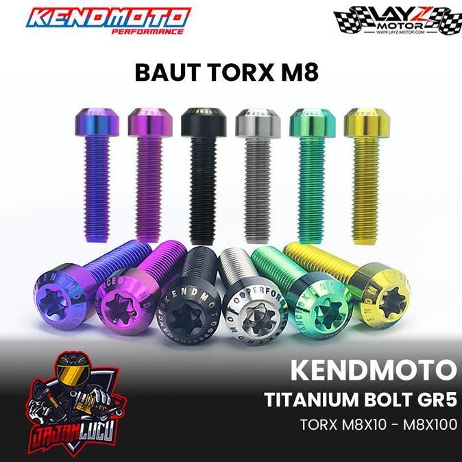 Murad- Kendmoto Baut Titanium Torx M8