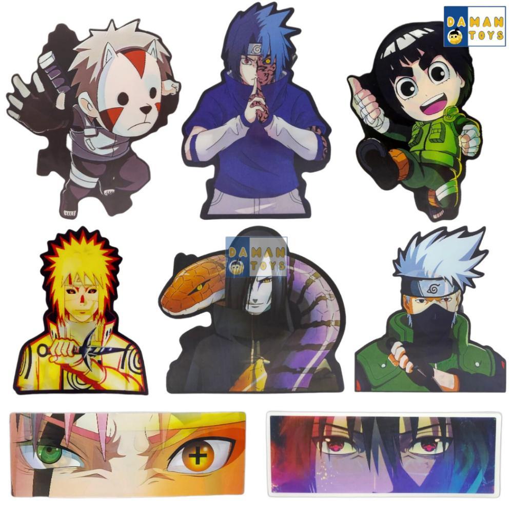 Stiker Anime Naruto 3 Dimensi