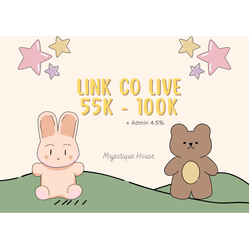 LINK CO LIVE 55K - 100K (1KG+Admin 4.5%)