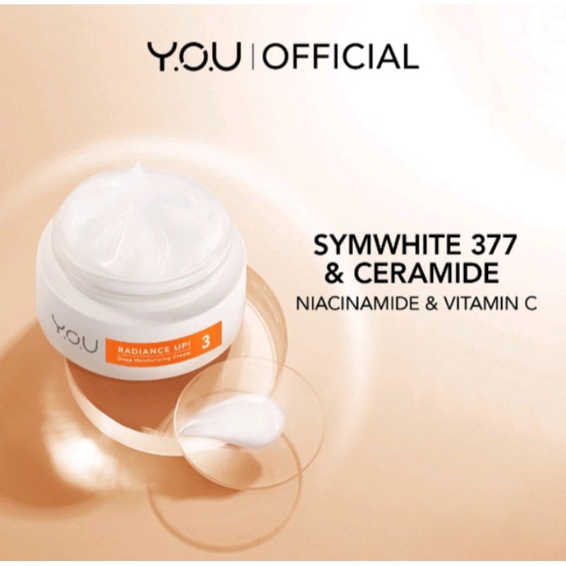 Y.O.U Radiance up!Deep moisturizing cream