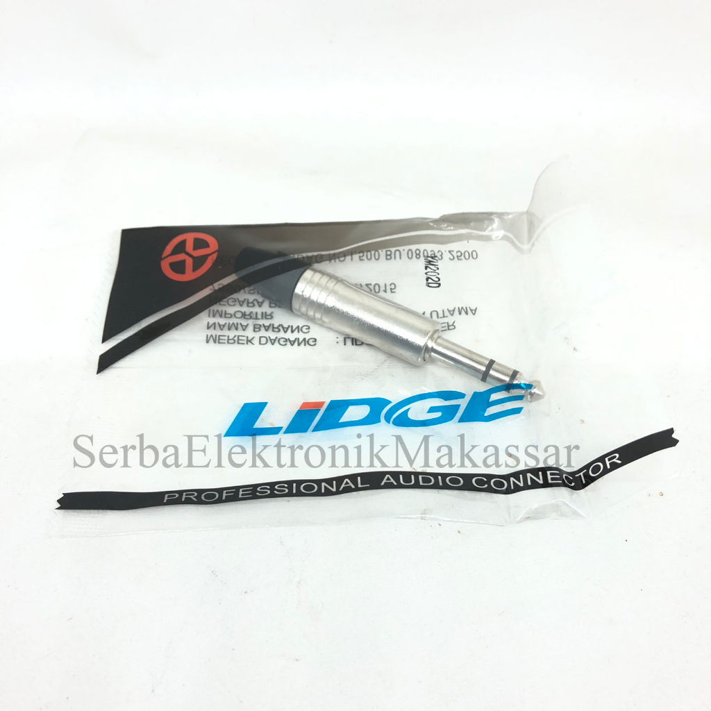 Plug Jack Akai Stereo TRS Lidge