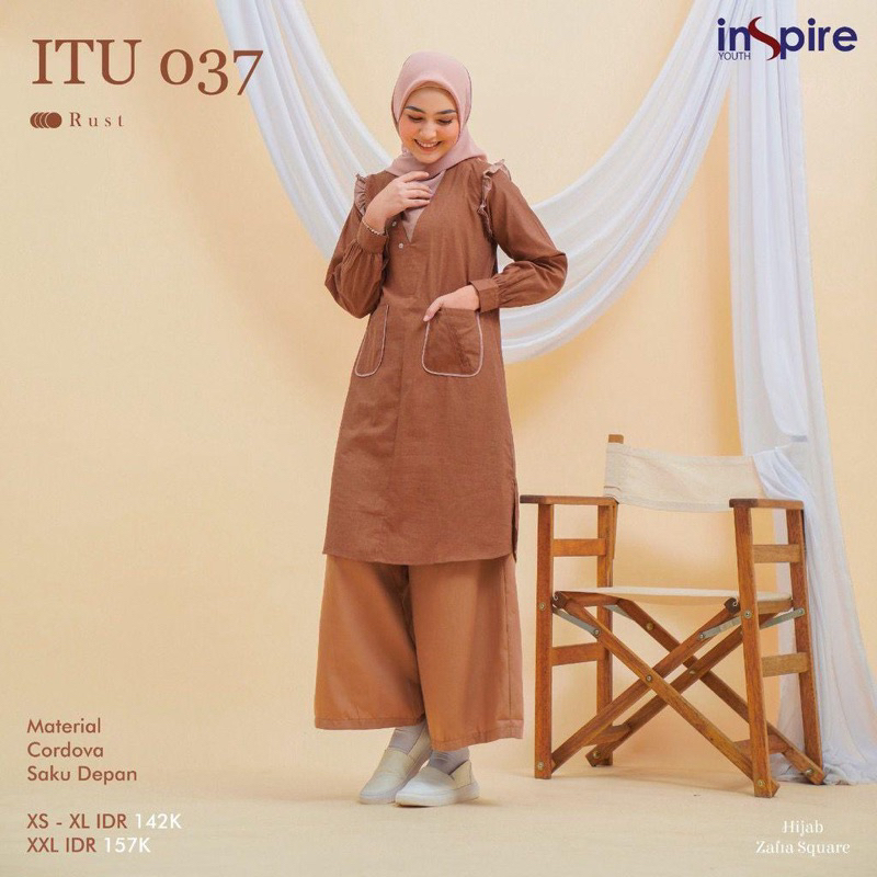 ITU 037 RUST | DISKON TUNIK INSPIRE