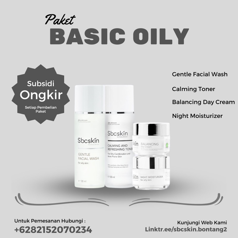 PAKET BASIC FOR OILY AND ACNE PRONE SKIN