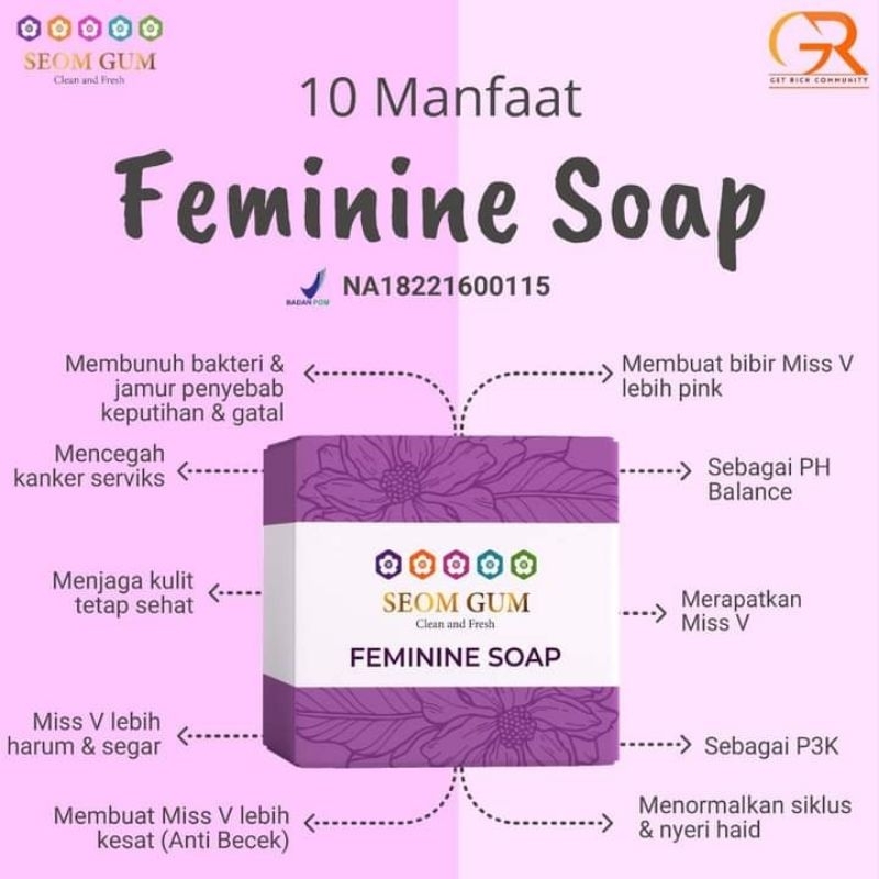 SEOMGUM/FEMININE/SOAP