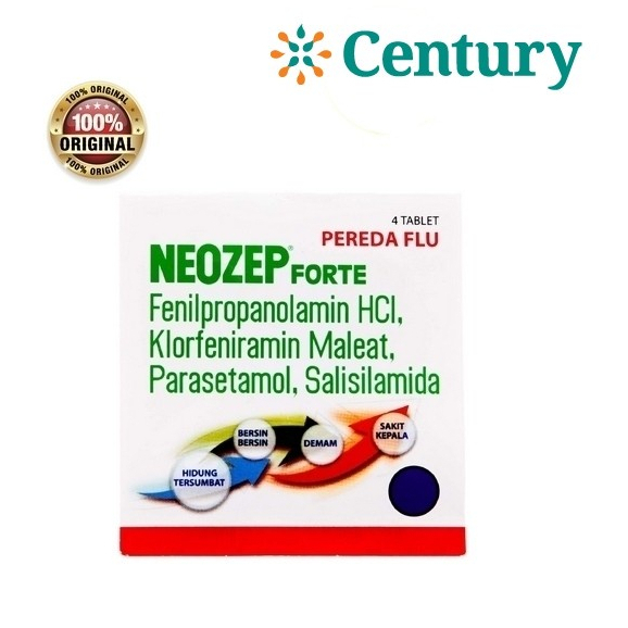 NEOZEP FORTE 1 STRIP 4 TABLET