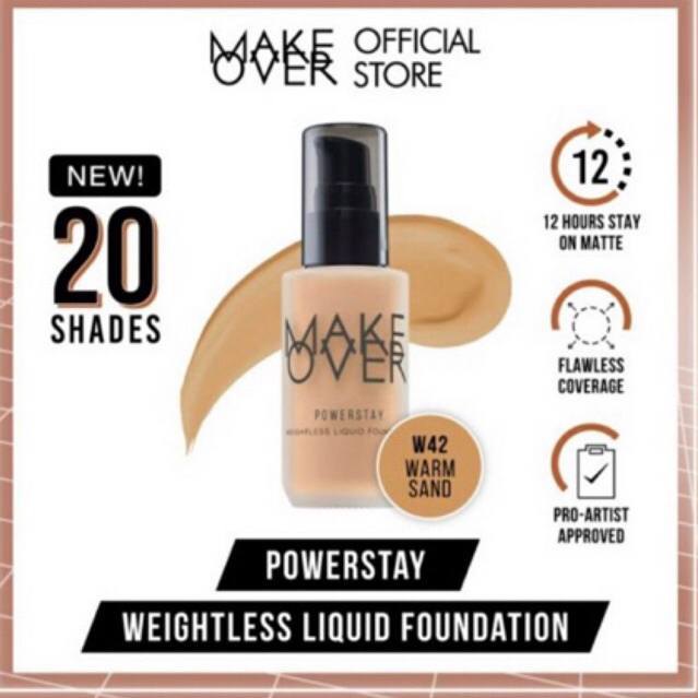 Make Over Powerstay Weightless Liquid Foundation