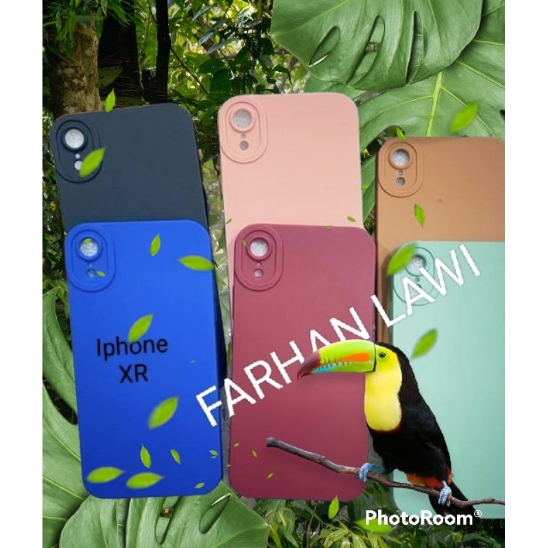 CASE/ SILIKON IPHONE XR SOFTCASE MACARON PRO CAMERA TPU