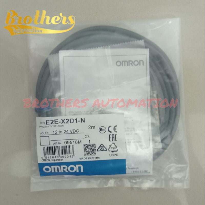 Proximity Sensor E2E-X2D1-N 2m Omron