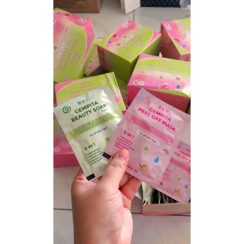 GEMPITA MASKER DAN LIQUID SOAP