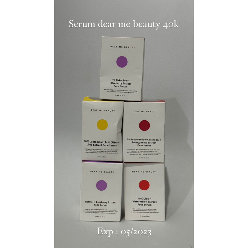 SERUM DEAR ME BEAUTY