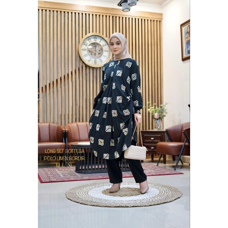 Long set botteqa kamari