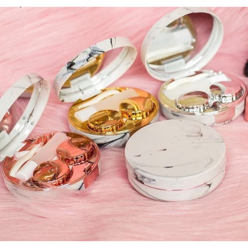 TEMPAT SOFTLENS MARBLE PREMIUM KOMPLIT