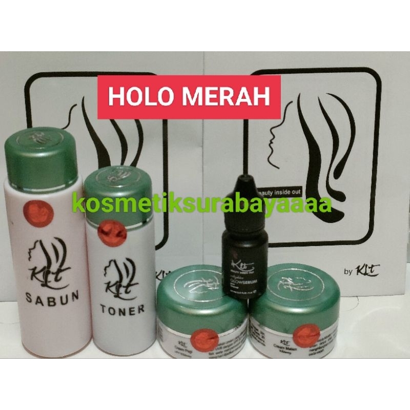 SEPAKET KLT+SERUM GLOWING HITAM