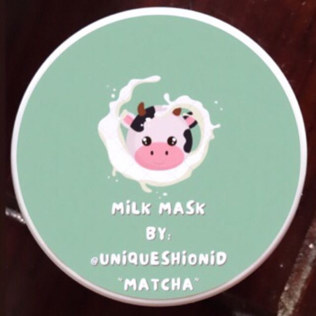 Masker susu matcha 50gr