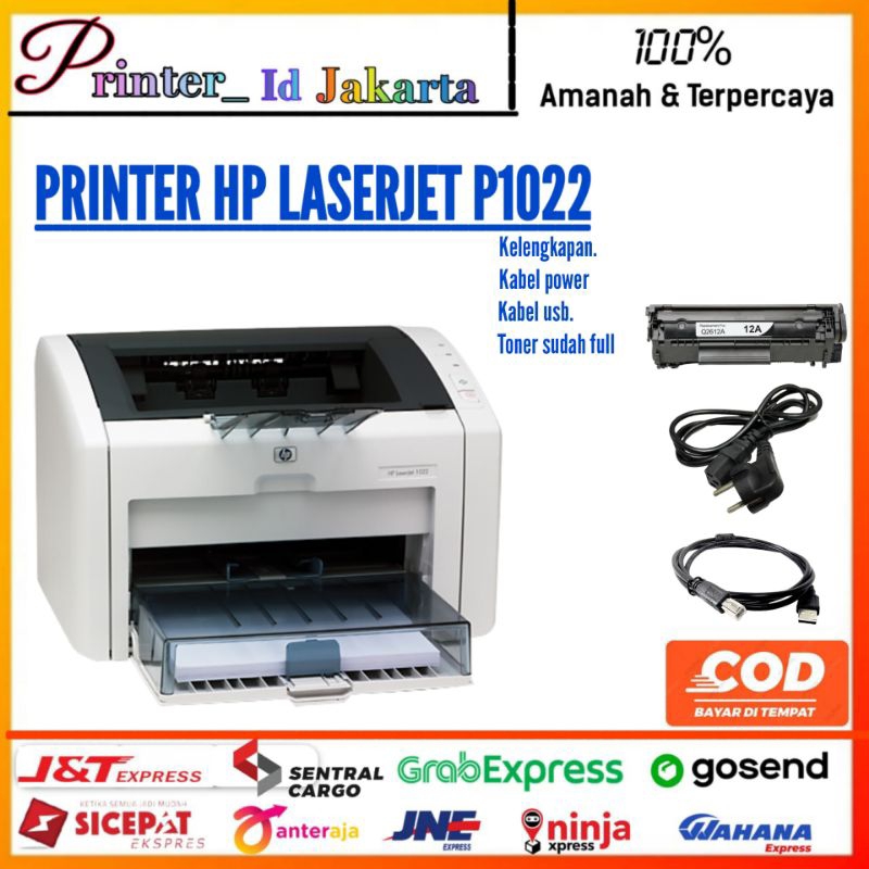 Hp Laserjet 1022 Printer Laser Mono