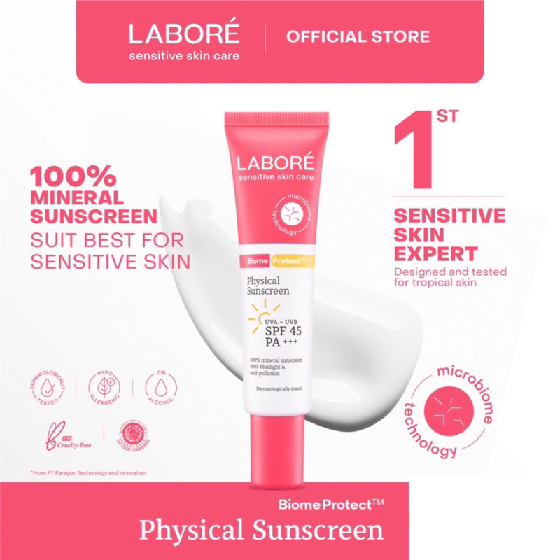 LABORE BiomeProtect Physical Sunscreen