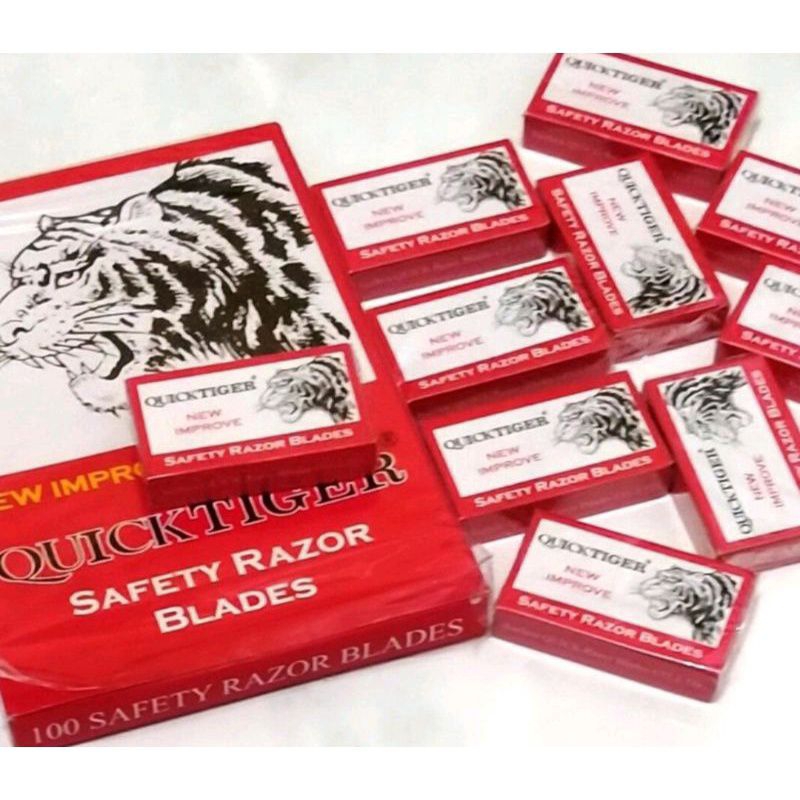 silet quick tiger isi 1pack 10pcs