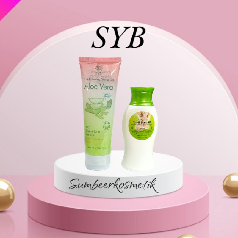Paket Syb - Pelling Gel & Bibit Pemutih Lotion