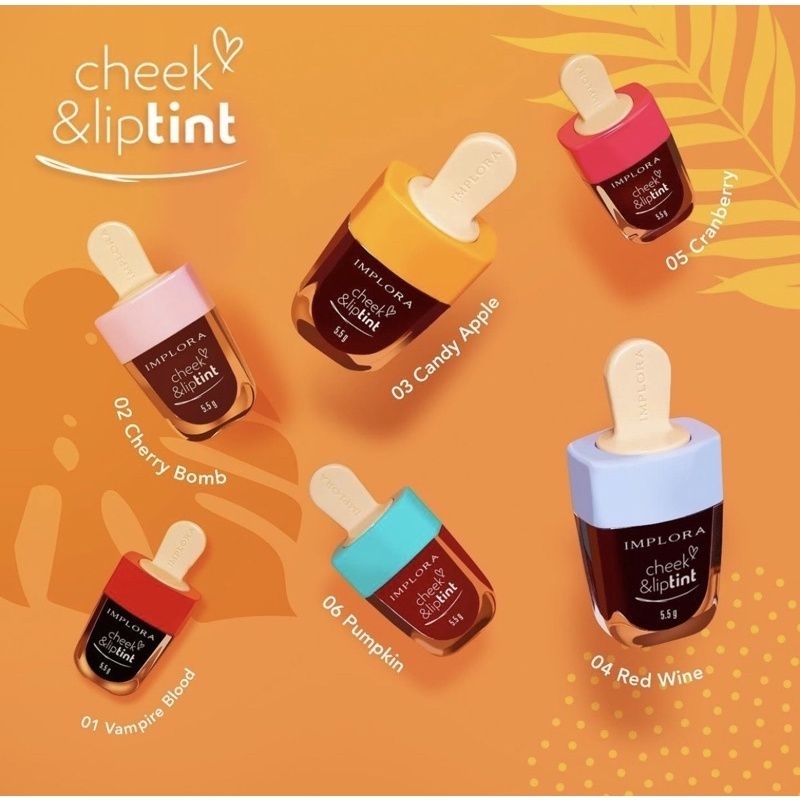 IMPLORA CHECK & LIP TINT 5,5gr | Implora Lip Tint