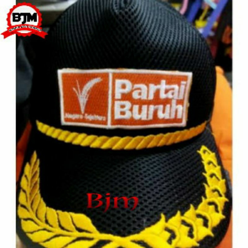 topi partai BURUH