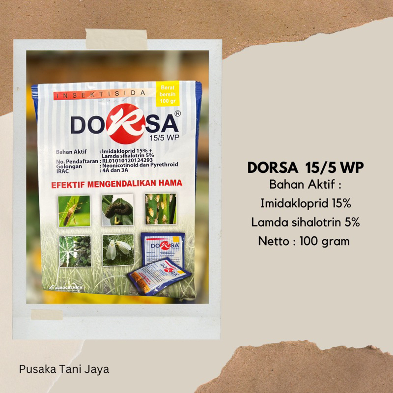 DORSA 15/5 WP INSEKTISIDA