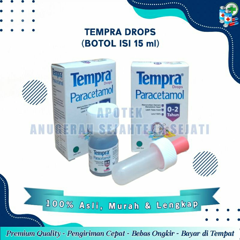 Tempra Drop Sirup ~ Botol 15 ml