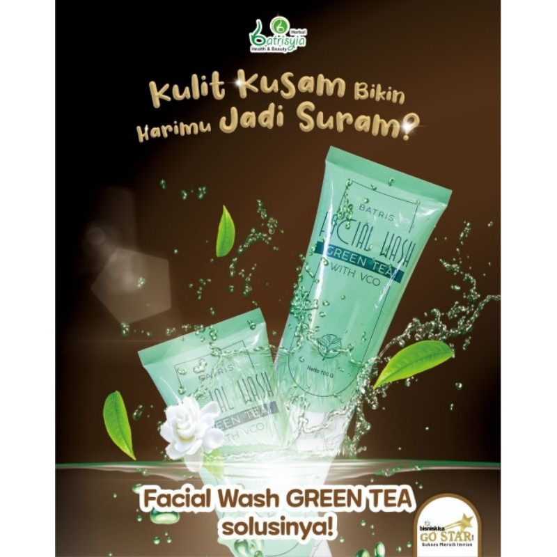 Facial wash greentea 100ml