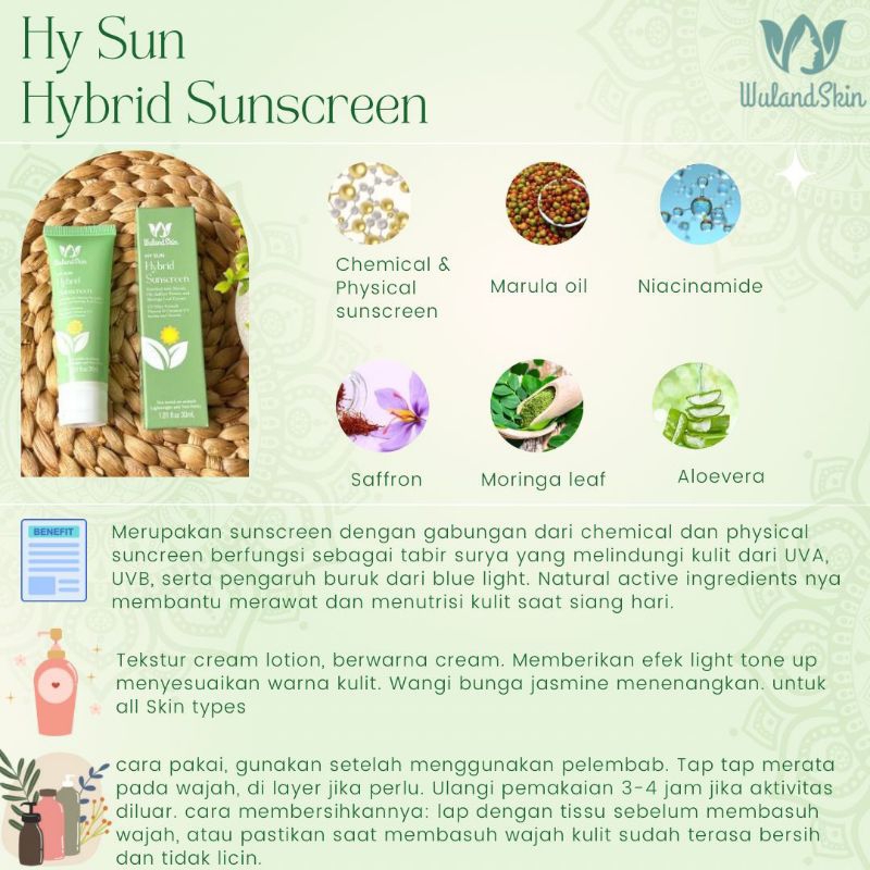 Sunscreen Hy Sun Wulandskin