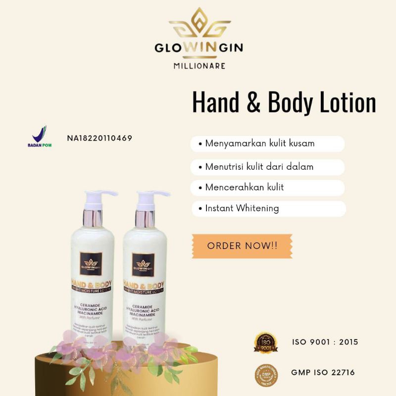 BODY LOTION GLOWINGIN