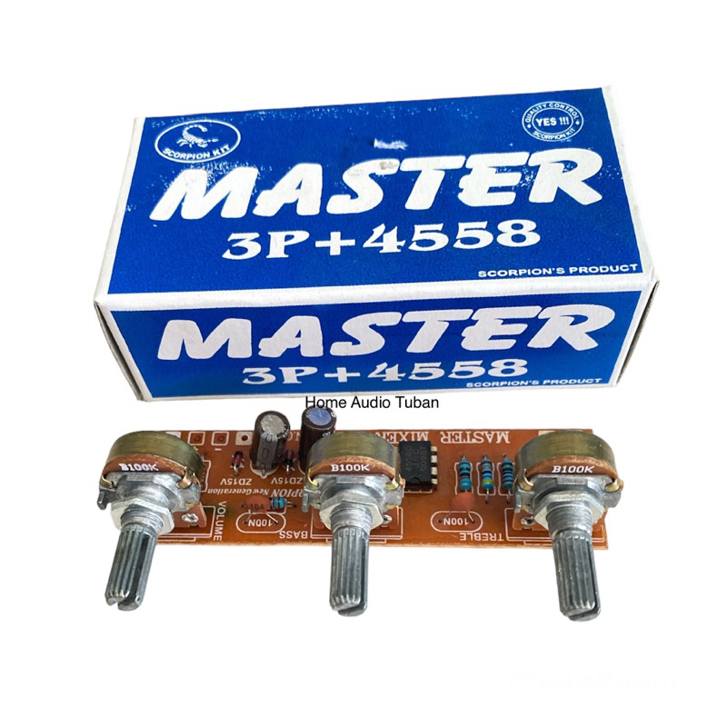 Kit Master Mixer 3 Potensio Scorpion