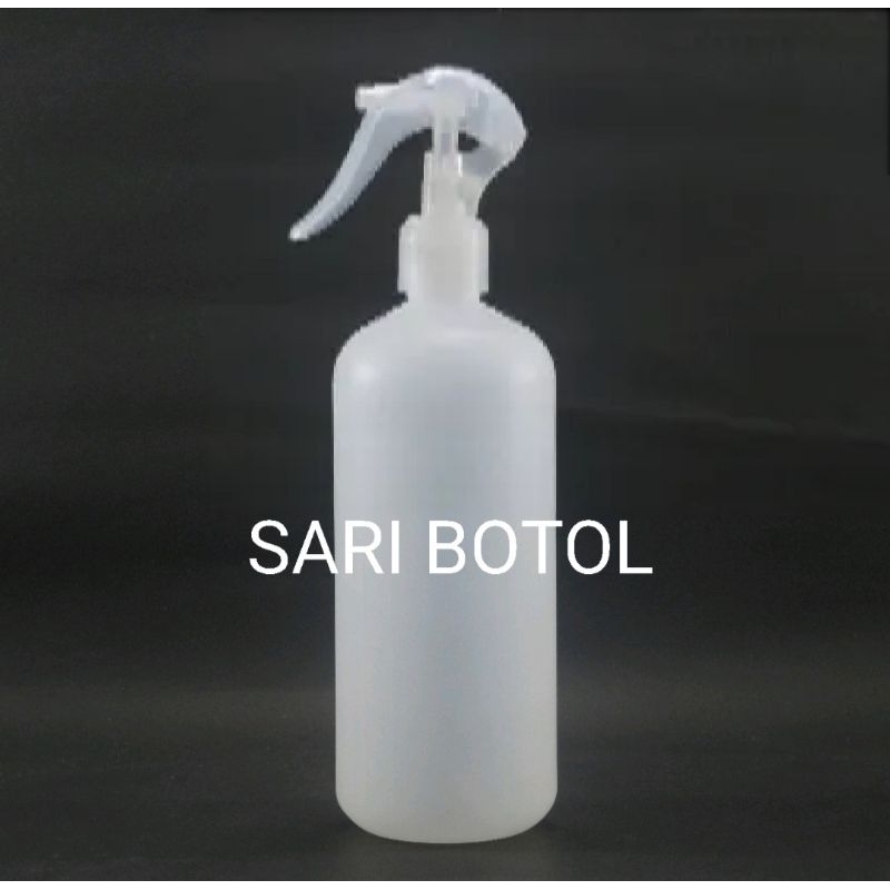 BOTOL 500ML SPRAY TRIGGER NATURAL HANDSOAP HDPE