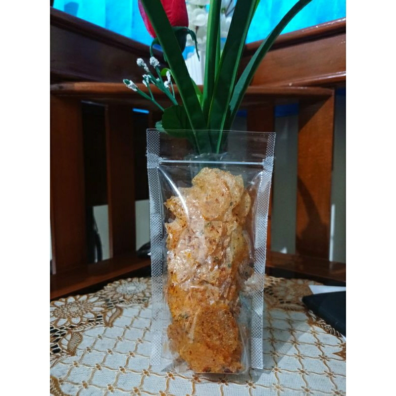 KERIPIK KACA PEDAS DAUN JERUK