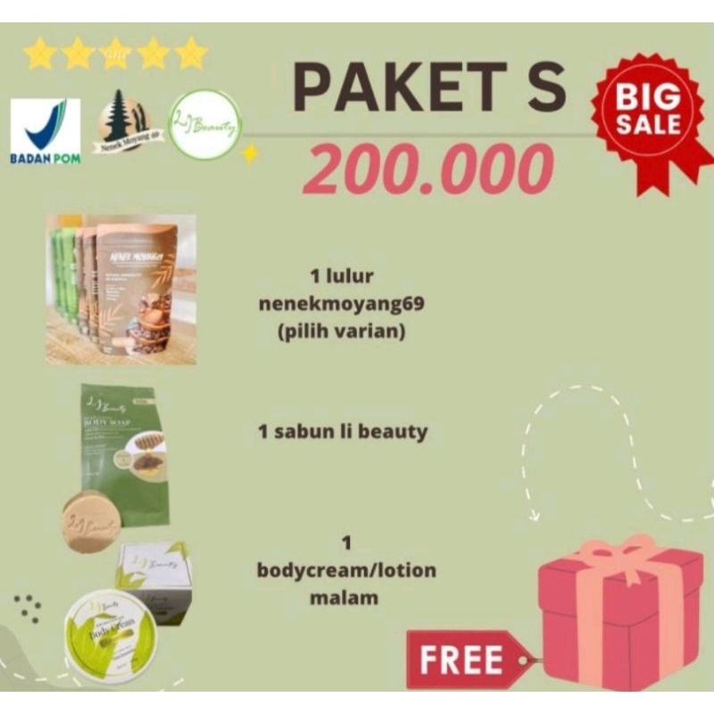 paket pemutih hemat S