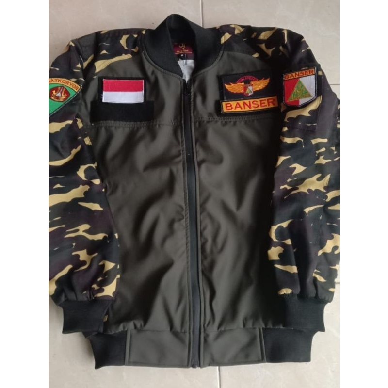 Jaket Bomber Banser