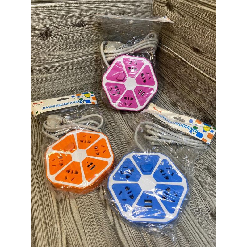 Stop Kontak USB Hexagon