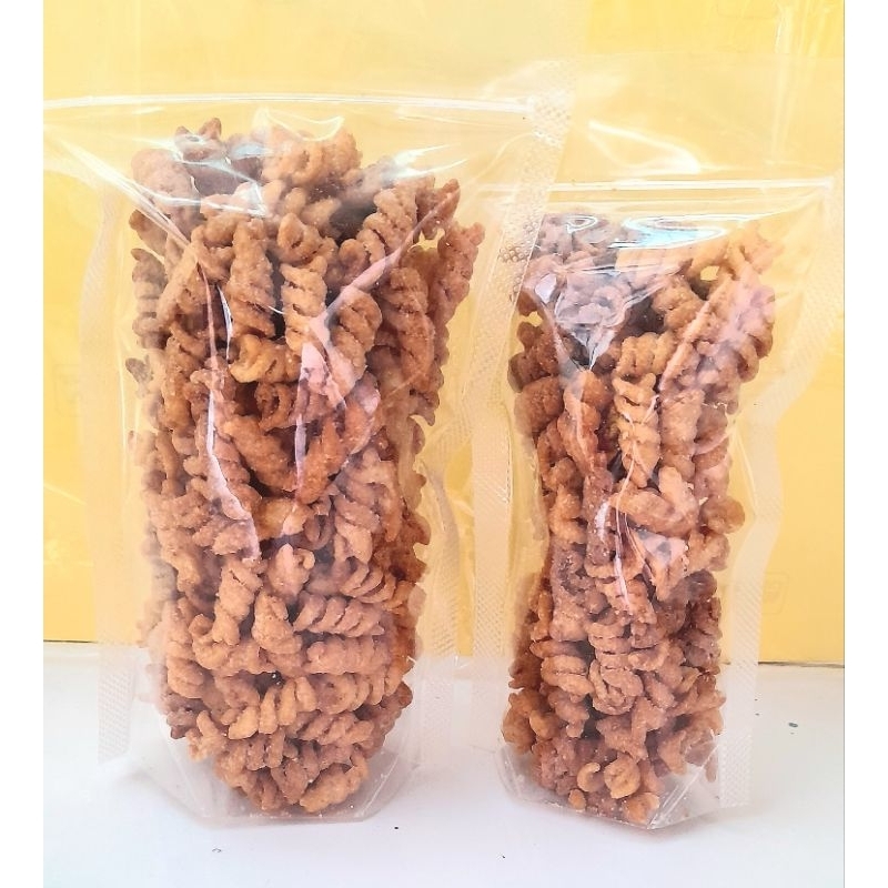 Makaroni Kriting Dapi Panggang Mini 75gram