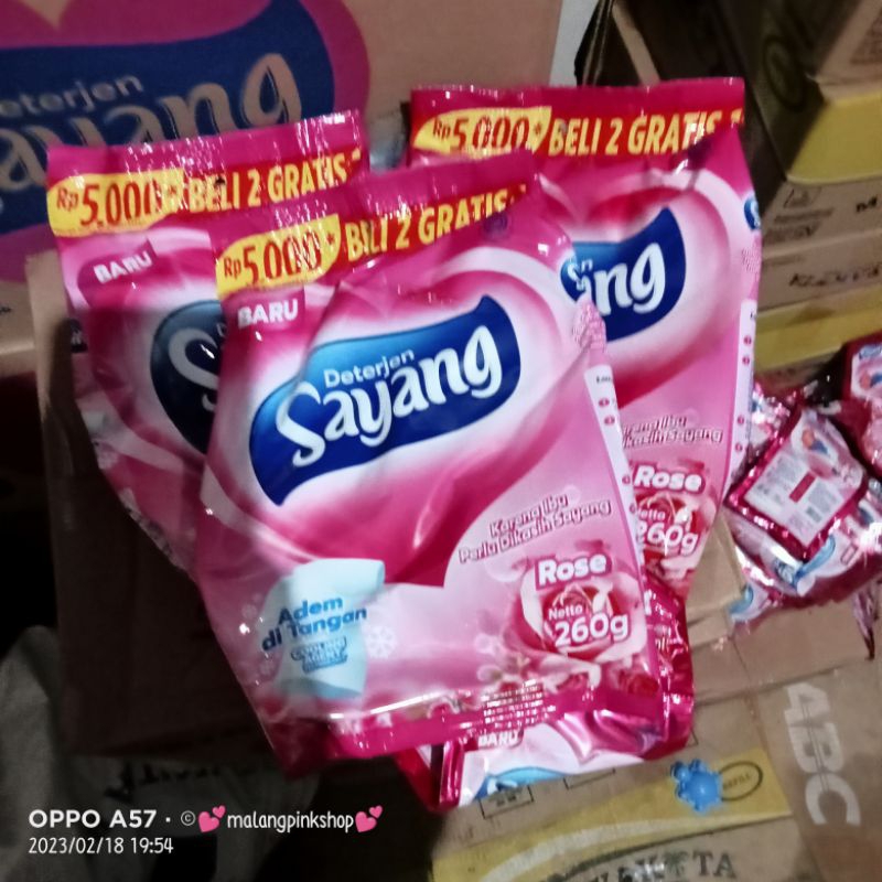 detergen sayang 260gr